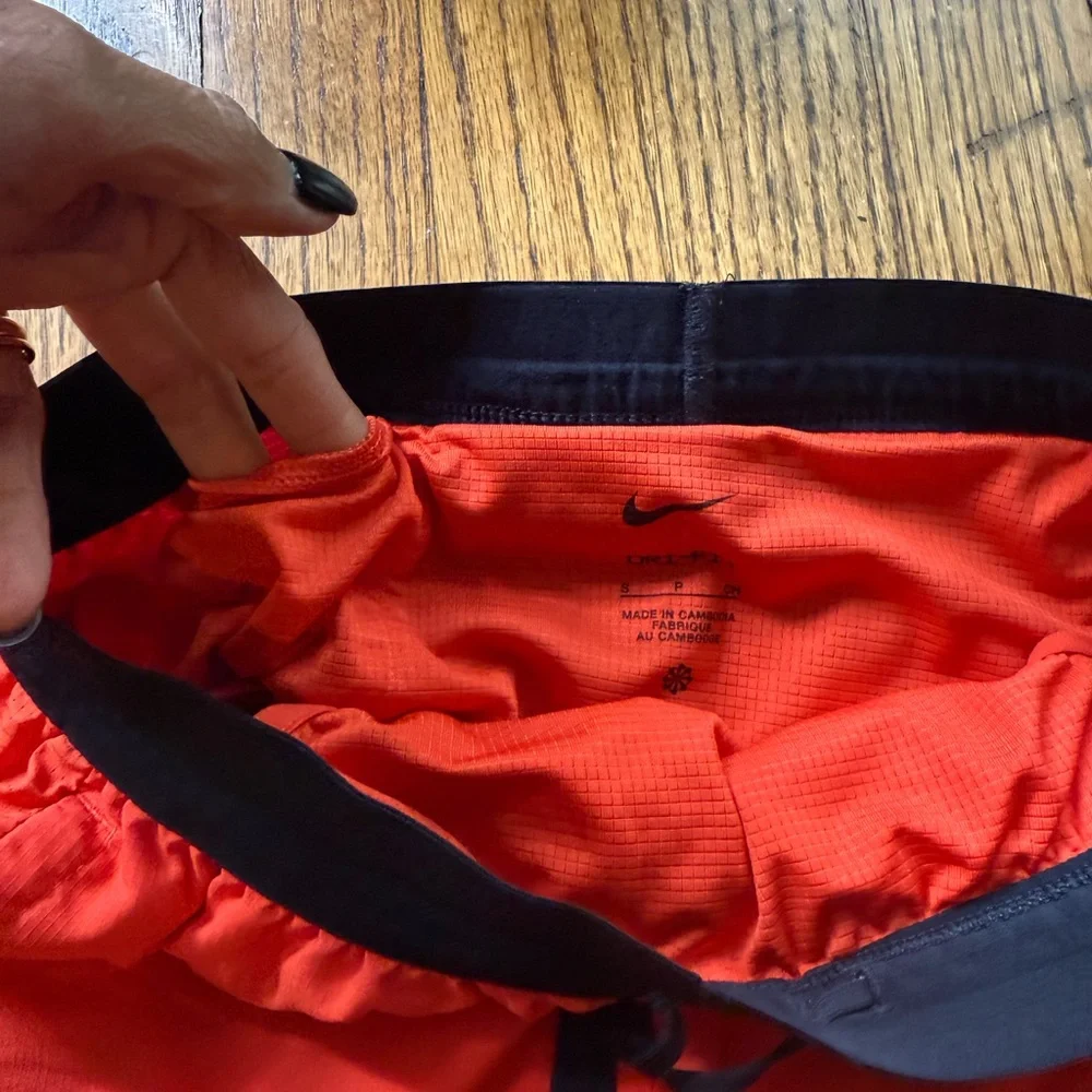 Nike Red Running Shorts - Picture 3 of 6